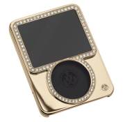 Gilty Couture étui plaqué or 14 carats et cristaux Swarovski pour iPod nano 3G