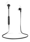 T'nB Flat - Écouteurs avec micro - intra-auriculaire - montage derrière le cou - Bluetooth - sans fil - noir