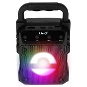 Enceinte lumineuse sans fil LinQ Noir Design Compact