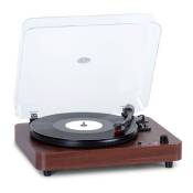 Platine vinyle - Auna TT-Classic Light - Bluetooth - 33/45/78 tr/min - Noyer
