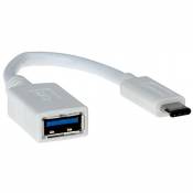 TECHGEAR Câble Adaptateur OTG USB Type C 3.1 Compatible