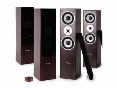 4 enceintes l766-wa ltc audio hifi-home-cinéma bass reflex 4x500w