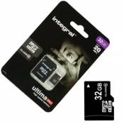 Acce2s - Carte Mémoire Micro SD 32 Go Classe 10 pour