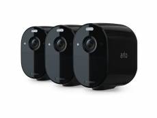 Essential pack 3 spotlight camera (noir) VMC2330B-100EUS