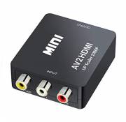 QGECEN Mini AV RCA CVBS vers HDMI Vidéo Audio Convertisseurs