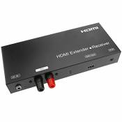 BeMatik - Extender Extender HDMI FullHD 1080p Via Un câble 2 Fils à 3800 m. Module récepteur