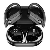 Ecouteurs sans fil Bluetooth YYK-Q63-3 Sport Over-Ear Noir