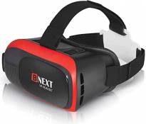 Bnext Casque Réalité Virtuelle, Casque VR Compatible avec iPhone/Android – Lancez Les Meilleures Applications/Jeux et Regardez Vos vidéos 3D & 360 ave