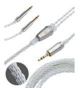 Câble Upgrade asymétrique Meze audio mono 3,5 mm à 3,5 mm Cuivre plaqué Argent