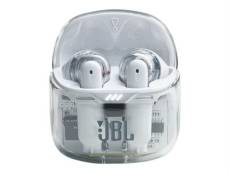 Ecouteurs sans fil Bluetooth JBL Tune Flex Ghost Edition avec réduction active de bruit Blanc