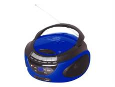 Metronic Radio CD-MP3 Bluetooth - Boombox - 2 Watt - bleu
