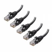 Cable Matters Pack de 5, 10 Gbit/s Câble Ethernet