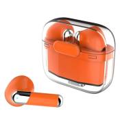 Écouteurs transparents sans fil J207 Version 5.2 Orange