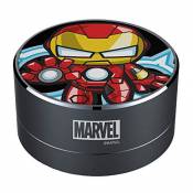 ERT GROUP Marvel Iron Man Haut-Parleur Bluetooth, Haut-Parleur Portable 3W, Micro & Radio FM intégrés, Emplacement pour Carte Micro SD, Convient aux T