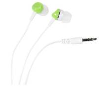 Vivanco SR 3 GREEN Écouteurs intra-auriculaires filaire blanc, vert