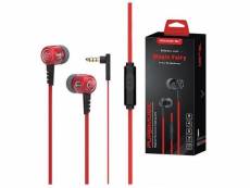 Universal headphones somostel sms-sj01b 3.5 inch red ear magic fairy - flat cable SMS-SJ01 RED