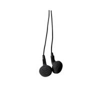Exertis Connect - Écouteurs - embout auriculaire - filaire - jack 3,5mm - noir