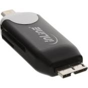 InLine 66779b Lecteur de carte OTG avec micro USB 3.0