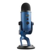 Microphone Blue Yeti filaire pour PC Mac Bleu