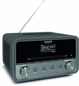 TechniSat DIGITRADIO 584 - Radio Internet stéréo Dab+ (Lecteur CD, Recharge sans Fil, Commande vocale Alexa, Wi-FI, Bluetooth, USB, réveil, égaliseur,
