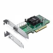 10Gtek® Carte Réseau 10GbE PCIE pour Intel X520-DA1-82599EN