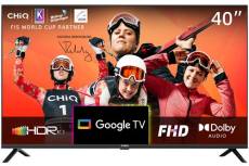 CHiQ Smart TV L40H7G 40 pouces Full HD 1080P Slim-Design Google TV Télécommande à commande vocale