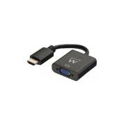 Ewent EW9864 - Convertisseur vidéo - HDMI - VGA - noir