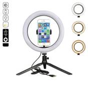 Kit Ring Light F-532 F1 - Anneau LED 26 cm + Trépied iPhone & Android