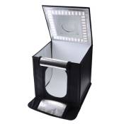 Photocube Caruba avec éclairage LED 70 cm Noir