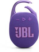 Enceinte sans fil portable JBL Clip 5 Bluetooth Violet