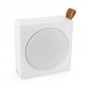 Metronic Xtra color - Haut-parleur - pour utilisation mobile - sans fil - Bluetooth - 3 Watt - blanc