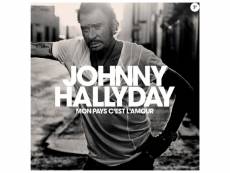 Johnny hallyday mon pays c’est l’amour album cd