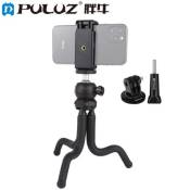 Support de trépied PULUZ Mini Octopus flexible pour appareils photo réflexe, GoPro, téléphone portable