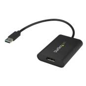 StarTech.com USB32DPES2 Adaptateur USB 3.0 vers 4K 30Hz et Carte graphique externe USB 3.0 vers 4K Noir
