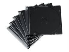 Hama CD Box Slim - Boîtier plastique mince pour stockage