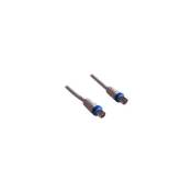 Lineaire - Rallonge de câble d'antenne - IEC connector (9.52mm) mâle pour IEC connector (9.52mm) femelle - 3 m - blanc