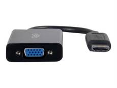 C2G HDMI Mini to VGA Adapter Converter Dongle - Convertisseur vidéo - HDMI - VGA - noir