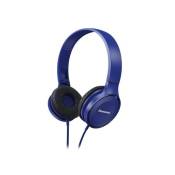 Panasonic RP-HF100E - Écouteurs - sur-oreille - filaire - jack 3,5mm - bleu