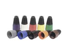 Férule Neutrik BSX-SET/MIX noir, marron, rouge, orange, jaune, vert, bleu, violet, gris, blanc 10 pc(s)