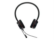 Jabra Evolve 20 UC stereo - Micro-casque - sur-oreille - filaire - USB-C - isolation acoustique