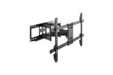 Equip soporte tv 37"- 80" doble brazo inclinable y giratoria max vesa 600x400 hasta 60 kg
