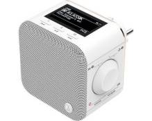 Hama Radio prise de courant DAB+ AUX, Bluetooth blanc