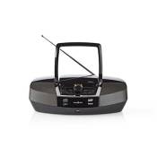 Nedis SPBB200BK Lecteur CD Bluetooth® Boombox 12 W