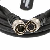 Alvin's Cables 12 Pin Hirose Mâle à Femelle Câble Coaxial pour Réseau Informatique Sony Caméra