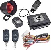 JOM Car Parts & Car Hifi GmbH 7106 Protecteur Système d'alarme, Universel avec 2 télécommandes/clés Pliables