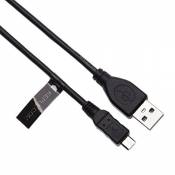 USB Micro Cordon Compatible avec JBL Flip 2 / JBL Flip 3 / JBL Clip / JBL Charge 2 / JBL Pulse 2 / JBL Xtreme / JBL Go Ultra Bluetooth Haut-parleur Po