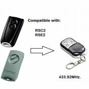 GUPBOO Télécommande Universelle de Rechange pour télécommandes à code variable RSE2 RSC2 433MHz