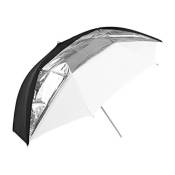 Parapluie photo avec double usage Godox UB-006 84cm Noir et Argent