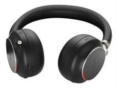 Yealink BH76 Teams - Micro-casque - sur-oreille - Bluetooth - sans fil - Suppresseur de bruit actif - USB-A via adaptateur Bluetooth - noir