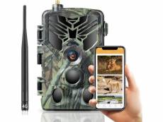 Caméra de chasse 4k 4g appareil photo 30mpx application iphone android ir ip66 yonis